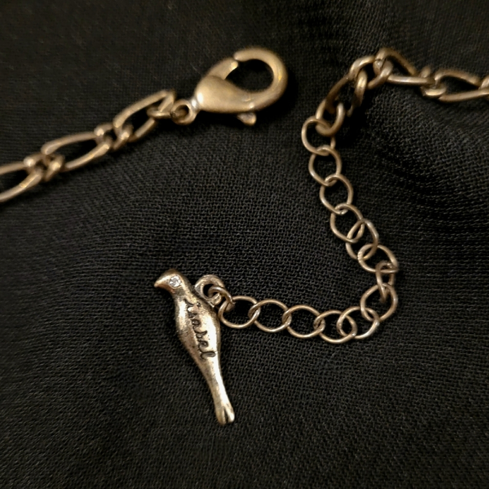 Vintage Chloe + Isabel Faux Pearl and Clear Drop Necklace - Picture 3 of 3